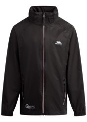 Trespass Qikpac X - kurtka unisex pakowana czarny / carbon. Czarne kurtki męskie 2117 OF SWEDEN, na zimę, l, bez wzorów, z materiału, bez kaptura. Za 140.20 zł.