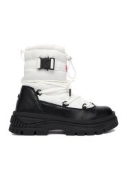 Hunter Śniegowce CEO-H8-378 Biały. Białe śniegowce damskie Hunter, z materiału, bez zapięcia. Za 359.99 zł.