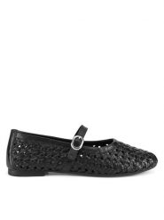 Sergio Bardi Baleriny WI45-F1104-01SB Czarny. Czarne balerinki damskie Sergio Bardi, bez wzorów, ze skóry, bez obcasa, bez zapięcia. Za 279.99 zł.