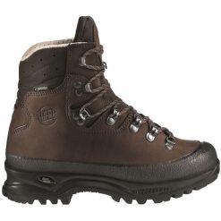 Buty trekkingowe męskie Hanwag Alaska Wide GTX. Brązowe trekkingi męskie Hanwag, na zimę, z gore-texu, przed kolano, bez zapięcia. Za 1,398.90 zł.