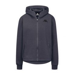 Bluza damska z kapturem Kappa Grittin. Czerwone bluzy damskie Kappa, xl, bez wzorów, z bawełny, sportowe, bez ramiączek, z kapturem. Za 279.00 zł.