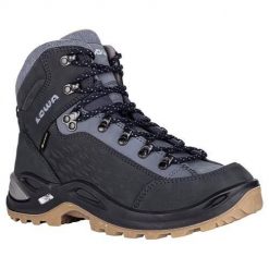 Buty trekkingowe damskie Lowa Renegade Warm Mid Gtx. Szare obuwie trekkingowe damskie Lowa, z materiału, za kostkę, bez zapięcia. Za 1,117.85 zł.