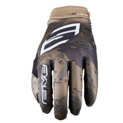 Rękawiczki XR-LITE - CAMO KHAKI (khaki) - XL/11. Zielone rękawiczki męskie FIVE GLOVES, bez wzorów. Za 117.00 zł.