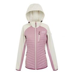 Kurtka Damska Pro Hybrid II Padded Jacket. Białe kurtki sportowe damskie Regatta, bez wzorów, z puchu, bez ramiączek, bez kaptura, trekkingowe. Za 126.99 zł.