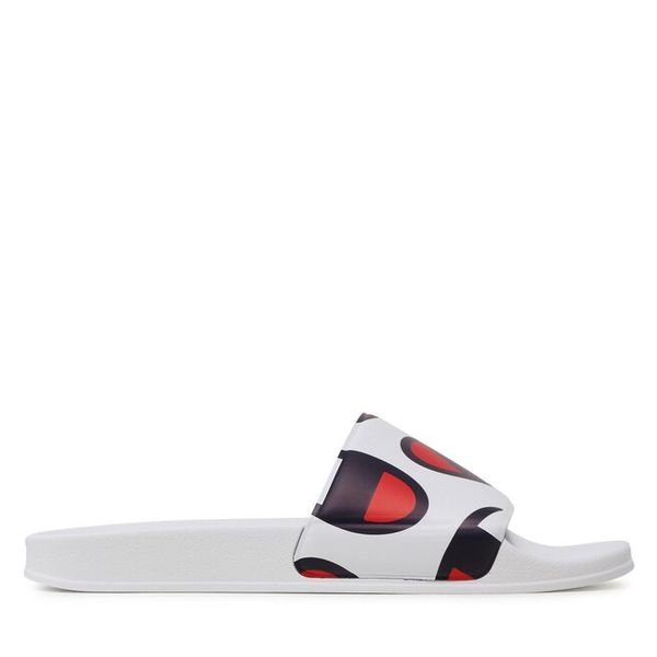 Klapki Champion. Białe buty sportowe męskie Champion, bez wzorów, bez zapięcia. Za 169.99 zł.