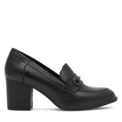 Czółenka Lasocki. Czarne czółenka damskie Lasocki, bez wzorów, bez obcasa, bez zapięcia. Za 219.99 zł.