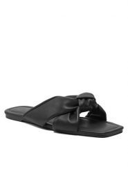 ONLY Shoes Klapki Onlmillie-4 15320205 Czarny. Czarne klapki damskie ONLY Shoes, bez wzorów, ze skóry, bez obcasa, bez zapięcia. Za 99.99 zł.