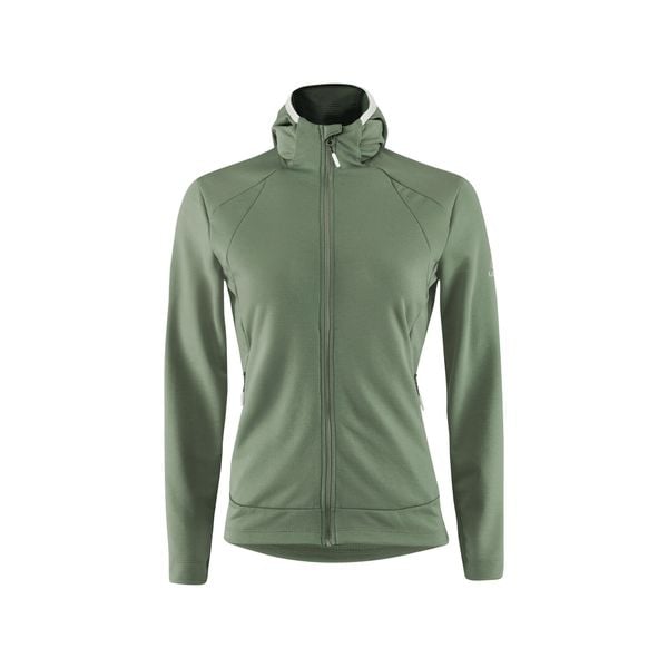 Kurtka polarowa z kapturem z wełny merino damska Löffler. Zielone kurtki sportowe damskie LOFFLER, na zimę, l, bez wzorów, z polaru, bez ramiączek, z kapturem, narciarskie. Za 647.00 zł.