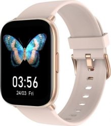 Smartwatch Oromed Pro GT Różowy (ORO FIT PRO GT PINK). Czerwone zegarki smartwatch OROMED, bez wzorów. Za 237.00 zł.
