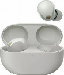 Słuchawki Sony srebrne (WF1000XM5S.CE7). Szare słuchawki bezprzewodowe SONY. Za 997.99 zł.