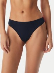 Tommy Hilfiger Dół od bikini UW0UW06573 Granatowy. Niebieskie bikini Tommy Hilfiger, s, bez wzorów, z syntetyku. Za 189.99 zł.