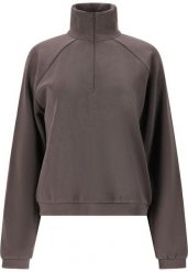 Bluza damska Athlecia Elaina. Szare bluzy damskie Athlecia, m, bez wzorów, z materiału, eleganckie, bez ramiączek, bez kaptura. Za 246.00 zł.