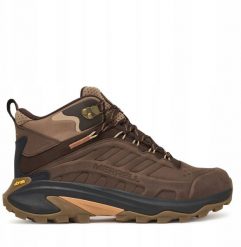 Buty trekkingowe męskie Merrell Moab Speed 2 Ltr WP Brązowe 41 (J038041). Brązowe trekkingi męskie Merrell, bez zapięcia. Za 654.82 zł.