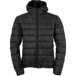 Kurtka z kapturem Uhlsport Essential Puffer. Czarne kurtki męskie Uhlsport, m, bez wzorów, sportowe, z kapturem. W wyprzedaży za 220.50 zł.