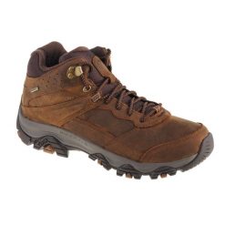 Buty trekkingowe męskie Merrell Moab Adventure 3 Mid. Czarne trekkingi męskie Merrell, z gumy, bez zapięcia. Za 703.00 zł.