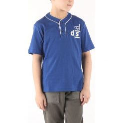 Diesel Koszulka Niebieski. Niebieskie t-shirty męskie Diesel, bez wzorów, z bawełny, bez kołnierzyka, bez ramiączek. Za 223.95 zł.