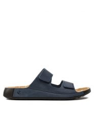 ECCO Klapki 2Nd Cozmo M 2 Strap Slide 50090402038 Granatowy. Niebieskie klapki męskie ecco, bez wzorów, ze skóry, bez zapięcia. Za 319.99 zł.