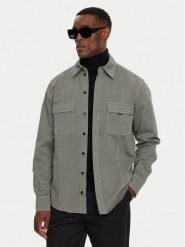 Dolce&Gabbana Koszula G5MA8T G8LH0 N0702 Zielony Regular Fit. Zielone koszule męskie Dolce&Gabbana, m, bez wzorów, z bawełny, bez kołnierzyka, bez ramiączek. Za 3,649.00 zł.