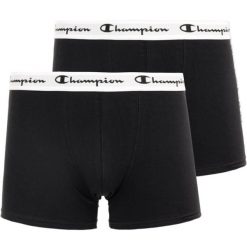 Męskie bokserki z oddychającej bawełny - 2-Pack w kolorze białym i czarnym. Białe bokserki męskie GLENMUIR, bez wzorów, z bawełny. Za 190.99 zł.