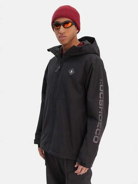 DC Shoes Kurtka narciarska Basis ADYTJ03096 Czarny Regular Fit. Czarne kurtki sportowe męskie DC Shoes, na zimę, m, bez wzorów, z syntetyku, bez kaptura, narciarskie. Za 919.99 zł.