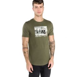 Jack & Jones Pulp Koszulka Zielony. Zielone t-shirty męskie Jack & Jones, l, bez wzorów, z bawełny, bez kołnierzyka, bez ramiączek. Za 88.95 zł.