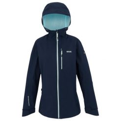 Damska Kurtka Wodoodporna Birchdale II. Czerwone kurtki sportowe damskie Regatta, l, bez wzorów, bez ramiączek, bez kaptura, trekkingowe. Za 176.99 zł.