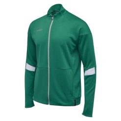 Kurtka Rozpinana Sportowa Hummel Tech Move Poly Zip Jacket. Zielone kurtki sportowe męskie Hummel, xl, bez wzorów, bez kaptura, do piłki ręcznej. Za 109.00 zł.