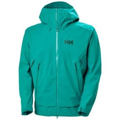 Kurtka narciarska Helly Hansen Verglas BC. Zielone kurtki sportowe męskie Helly Hansen, na zimę, m, bez wzorów, bez kaptura, narciarskie. Za 1,647.00 zł.