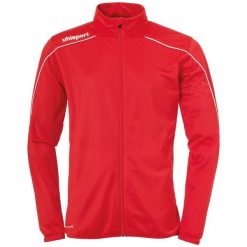 Kurtka Uhlsport Stream 22. Białe kurtki męskie Uhlsport, l, bez wzorów, z dresówki, eleganckie, bez kaptura. Za 148.50 zł.