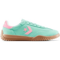 Adidasy Converse Run Star Trainer Suede, Dla obu płci. Zielone obuwie sportowe damskie Converse, bez wzorów, z tkaniny, bez zapięcia. Za 388.99 zł.