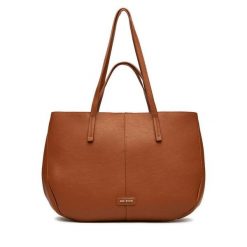 Torebka GINO ROSSI. Brązowe shopperki damskie Gino Rossi, bez wzorów, bez dodatków. Za 179.99 zł.