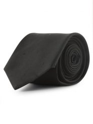 Mc Earl Krawat jedwabny Mężczyźni Jedwab czarny, ONE SIZE. Czarne krawaty i muchy Mc Earl, bez wzorów, z jedwabiu, eleganckie. Za 129.95 zł.