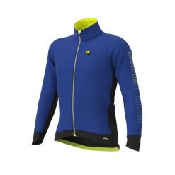 Kurtka rowerowa męska Alé Cycling PR-R Thermo Road DWR. Niebieskie kurtki męskie ALÉ CYCLING, m, bez wzorów, sportowe, bez kaptura. W wyprzedaży za 673.99 zł.
