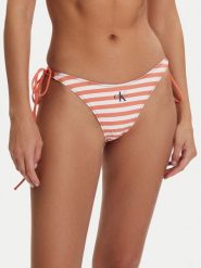 Calvin Klein Swimwear Dół od bikini LV00Q61215 Pomarańczowy. Brązowe bikini Calvin Klein Swimwear, xl, bez wzorów, z syntetyku. Za 189.99 zł.