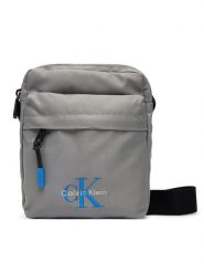 Calvin Klein Saszetka Bold Reporter LV04D3421G Szary. Szare saszetki i nerki męskie Calvin Klein, bez wzorów, z materiału. Za 289.99 zł.