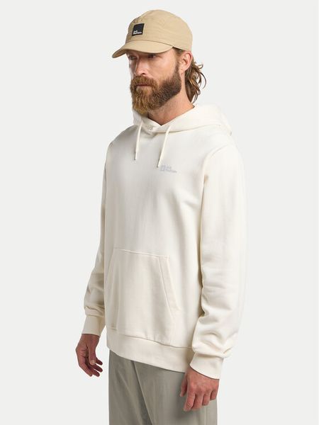 Jack Wolfskin Bluza Essential A63872 Écru Regular Fit. Bluzy męskie Jack Wolfskin, m, bez wzorów, z bawełny, bez ramiączek, bez kaptura. Za 259.99 zł.