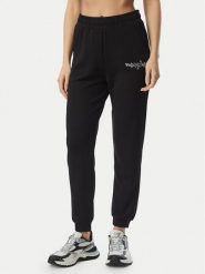 EA7 Emporio Armani Spodnie dresowe 7W001661 AF24375 UC001 Czarny Regular Fit. Czarne spodnie dresowe damskie EA7 Emporio Armani, bez wzorów, z bawełny. Za 639.99 zł.