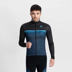 Kurtka rowerowa męska Rogelli HERO II. Czarne kurtki sportowe męskie Rogelli, l, bez wzorów, z materiału, bez kaptura, rowerowe. Za 596.80 zł.