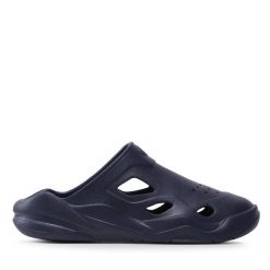 Klapki Champion. Niebieskie klapki damskie Champion, bez wzorów, sportowe, bez obcasa, bez zapięcia. Za 129.99 zł.