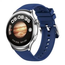 Smartwatch BlitzWolf BW-AT4 (niebieski). Niebieskie, cyfrowe smartbandy BlitzWolf, z aplikacjami, z koronki. Za 119.00 zł.