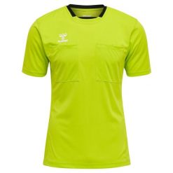 Hummel Koszulka sędziowska arbitra sędzia Referee Chevron Jersey. Zielone bluzki damskie Hummel, s, bez wzorów, z jersey, sportowe, bez kołnierzyka, bez ramiączek. Za 191.00 zł.