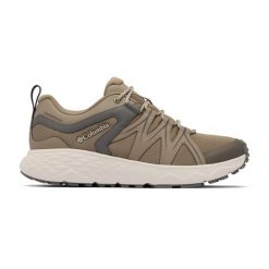 Buty turystyczne męskie Columbia Peakfreak Roam Waterproof. Brązowe buty zimowe męskie Columbia, bez wzorów, bez obcasa, bez zapięcia. Za 319.99 zł.