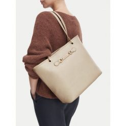 Torebka MEXX. Brązowe shopperki damskie Mexx, bez wzorów, bez dodatków. Za 229.99 zł.