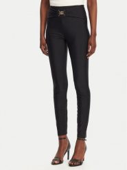 Liu Jo Sport Legginsy 0000304989469 Czarny Slim Fit. Czarne legginsy damskie Liu Jo Sport, bez wzorów, z syntetyku. Za 389.99 zł.