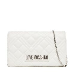 Torebka LOVE MOSCHINO. Białe torebki do ręki damskie Love Moschino, bez wzorów, bez dodatków. Za 359.99 zł.