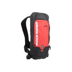 Plecak rowerowy MTB 500 3 L z bukłakiem. Czerwone plecaki męskie ROCKRIDER, bez wzorów, z materiału, sportowe. Za 79.99 zł.