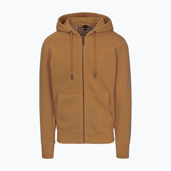Bluza męska Pitbull Lancaster 2 Hooded Zip Sweatshirt. Żółte bluzy męskie PITBULL, m, bez wzorów, bez kaptura. Za 199.99 zł.