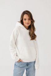 BLUZA RITA ECRU S - Flawless. Bluzy damskie Flawless, na zimę, l, bez wzorów, z bawełny, bez ramiączek, bez kaptura. Za 339.00 zł.