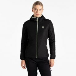 Kurtka turystyczna ocieplana damska Mountain Series Lite. Szare kurtki sportowe damskie Dare 2B, l, bez wzorów, z materiału, bez ramiączek, bez kaptura, trekkingowe. W wyprzedaży za 379.99 zł.