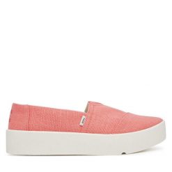 Tenisówki Toms. Czerwone trampki i tenisówki damskie Toms, bez wzorów, bez zapięcia. Za 209.99 zł.